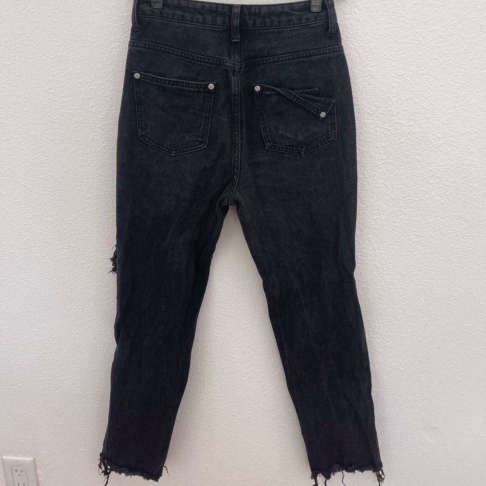 High Waisted Ripped Jeans - Picture 3 of 4